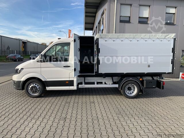 Dreiseitenkipper VOLKSWAGEN Crafter 50 3-S-KIPPER GESCHLOSSEN TEMP AHK KLIMA