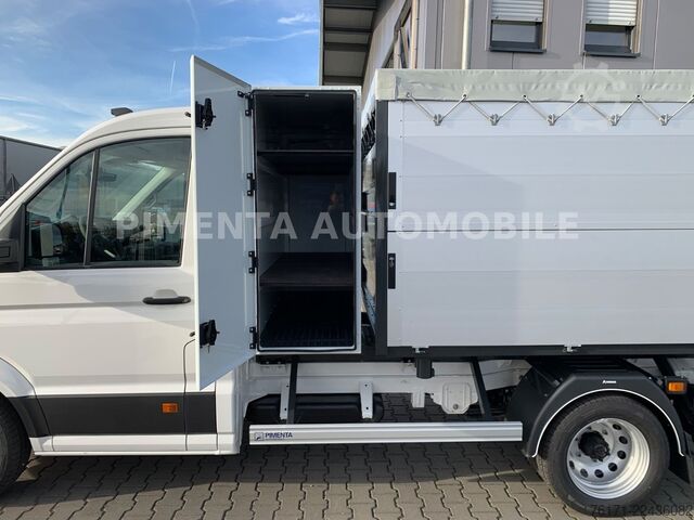 Dreiseitenkipper VOLKSWAGEN Crafter 50 3-S-KIPPER GESCHLOSSEN TEMP AHK KLIMA