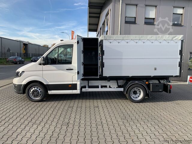Dreiseitenkipper VOLKSWAGEN Crafter 50 3-S-KIPPER GESCHLOSSEN TEMP AHK KLIMA
