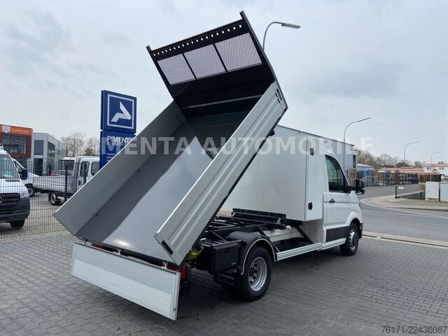 Dreiseitenkipper VOLKSWAGEN Crafter 50 3-S-KIPPER KISTE TEMPOMAT AHK KLIMA
