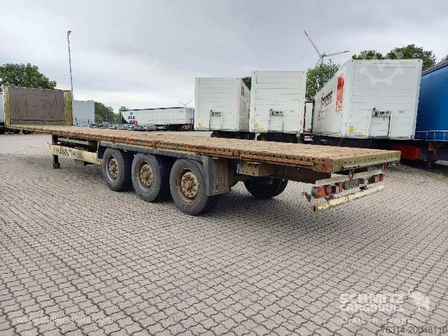 Flatbed semitrailer Krone Plateau Standard