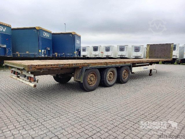 Flatbed semitrailer Krone Plateau Standard