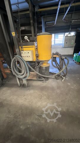 Pulveranlage Complete operational powdercoat line 