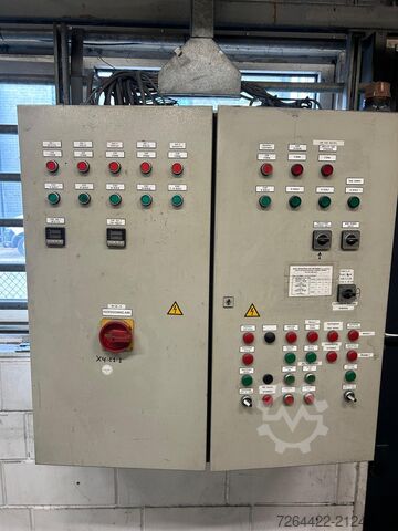 Pulveranlage Complete operational powdercoat line 