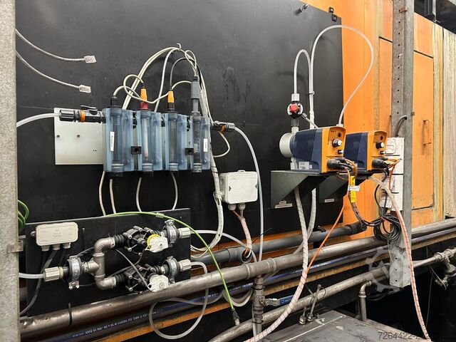 Pulveranlage Complete operational powdercoat line 