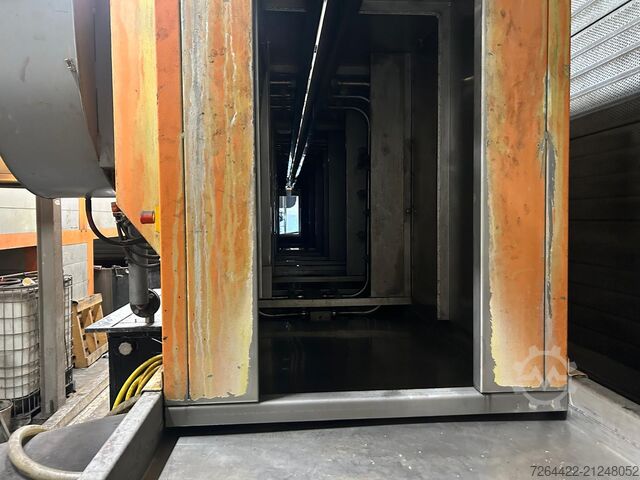 Pulveranlage Complete operational powdercoat line 