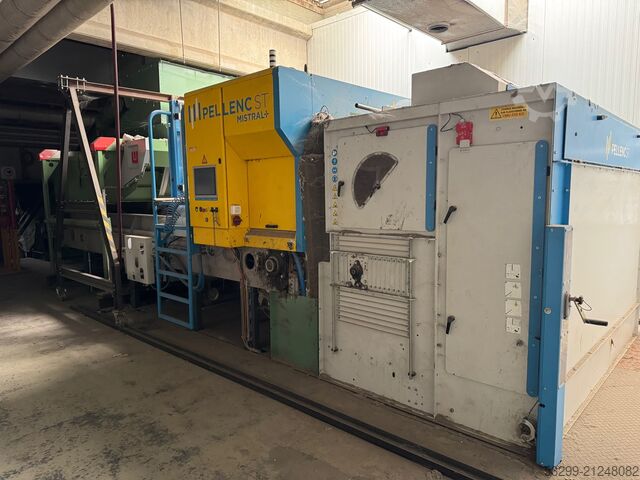 Sortierlinie NIR mit Band und Verteiler Pellenc Mistral + 2800