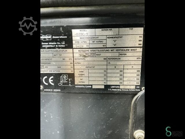 Gabelstapler Doosan D35C-5