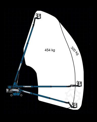 Telescopic boom Genie S65 XC
