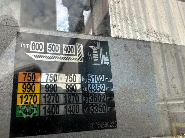 VS-22400 Electric triplex stacker Still, year 2019, lift height 5016 mm STILL EXVSF14