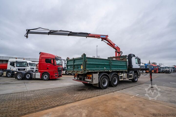 Kipper mit Kran MERCEDES ACTROS 3336 K-E5-HMF 2220 K3