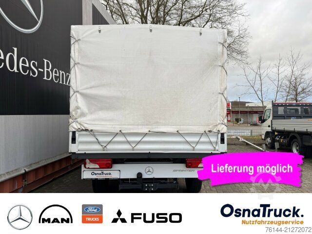 Transporter mit Pritsche & Plane MERCEDES-BENZ Sprinter 215 CDI DOKA,PritschePlane Klima, AHK