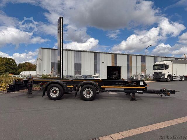 Containertransport Kögel ZW 18 Lafette SAF Achsen 15.910kg Nutzlast