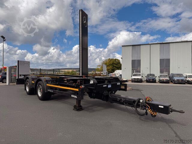 Containertransport Kögel ZW 18 Lafette SAF Achsen 15.910kg Nutzlast