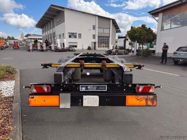 Containertransport Kögel ZW 18 Lafette SAF Achsen 15.910kg Nutzlast