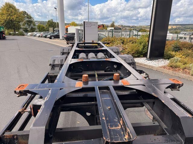 Containertransport Kögel ZW 18 Lafette SAF Achsen 15.910kg Nutzlast