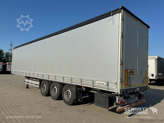Open semitrailer with tarp Schmitz Cargobull Curtainsider Standard