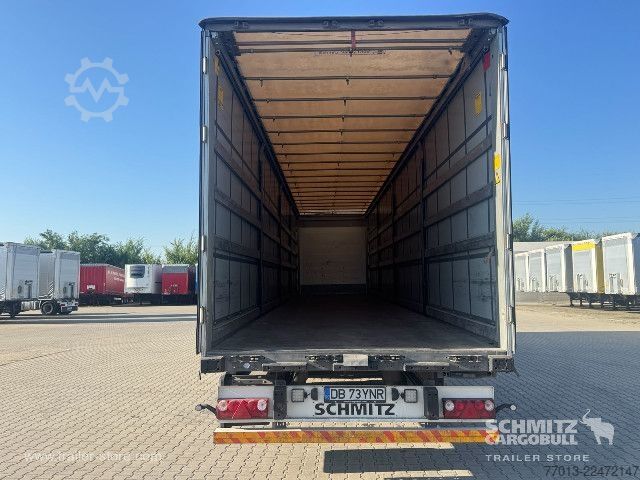 Open semitrailer with tarp Schmitz Cargobull Curtainsider Standard