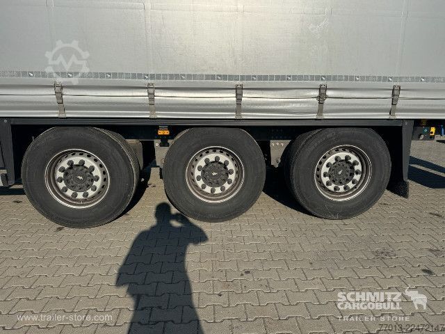 Open semitrailer with tarp Schmitz Cargobull Curtainsider Standard