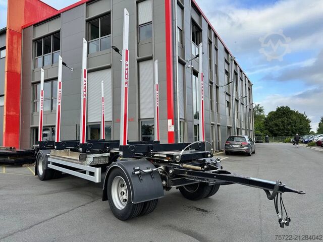 Holztransporter PAVIC HTA 20 66Z 2-Achs Kurzholz Schnellwechsel NEU H...