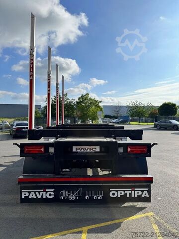 Holztransporter PAVIC HTA 20 66Z 2-Achs Kurzholz Schnellwechsel NEU H...