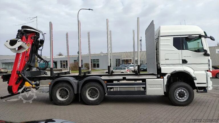 Holztransporter MAN TGS 33.520 6x6 BL RADSTAND 3900mm Sofort Verfügb
