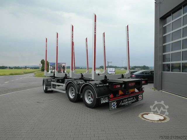 Holztransporter PAVIC HTA 27 68 Blatt/Blatt 3-Achser Schemel OPTIPA H...