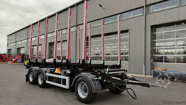 Holztransporter PAVIC HTA 27 68 Blatt/Blatt 3-Achser Schemel OPTIPA H...