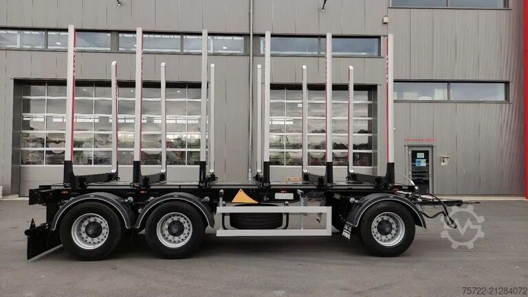 Holztransporter PAVIC HTA 27 68 Blatt/Blatt 3-Achser Schemel OPTIPA H...