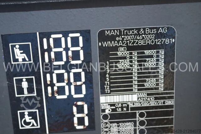 City bus MAN Lion's City/Airco