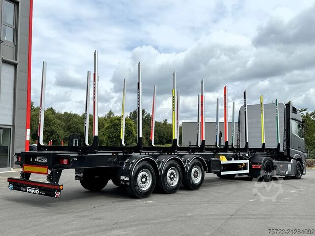 Holztransporter PAVIC HTS 24 Kurzholz Schemel Auflieger SONDERPREIS!...