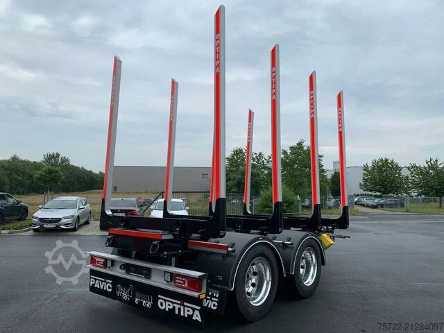 Holztransporter PAVIC THTA 19 44Z/NEU/1.ACHSE ALS LIFTACHSE THTA 19 4...