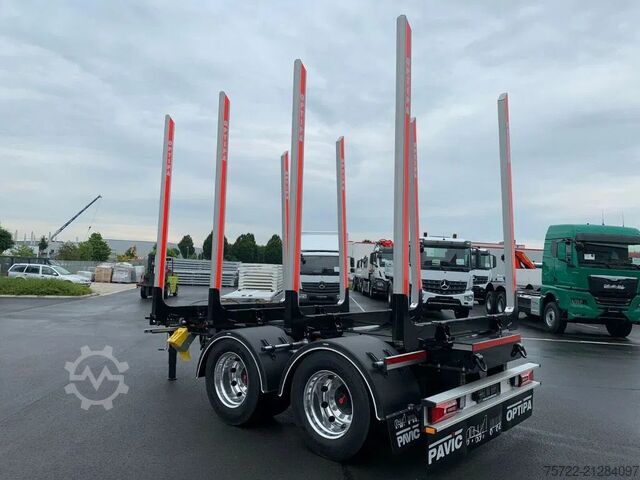 Holztransporter PAVIC THTA 19 44Z/NEU/1.ACHSE ALS LIFTACHSE THTA 19 4...