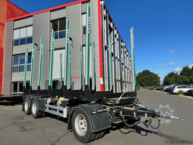 Holztransporter PAVIC HTA 27 68Z Luft/Luft 3-Achser Zwilling Schemel ...