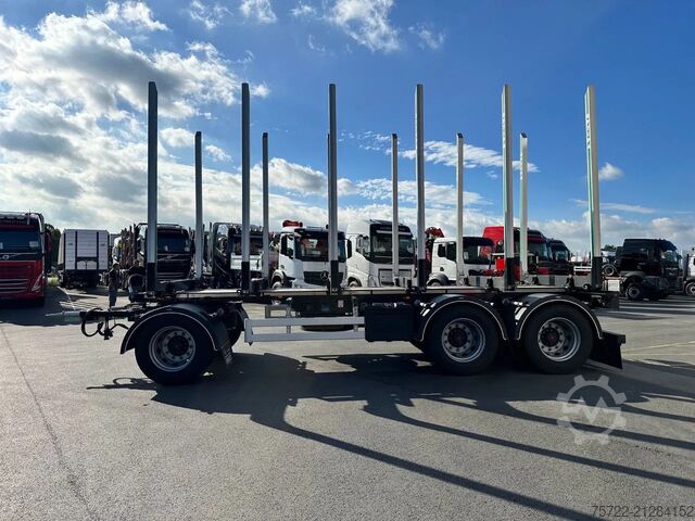 Holztransporter PAVIC HTA 27 68Z Luft/Luft 3-Achser Zwilling Schemel ...