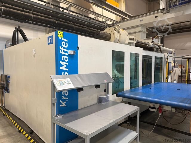 Injection molding machine KraussMaffei KM 1600–17200 MX Blu Power