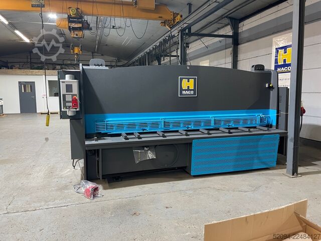 Hydraulic guillotine shear HACO HSLX 3006