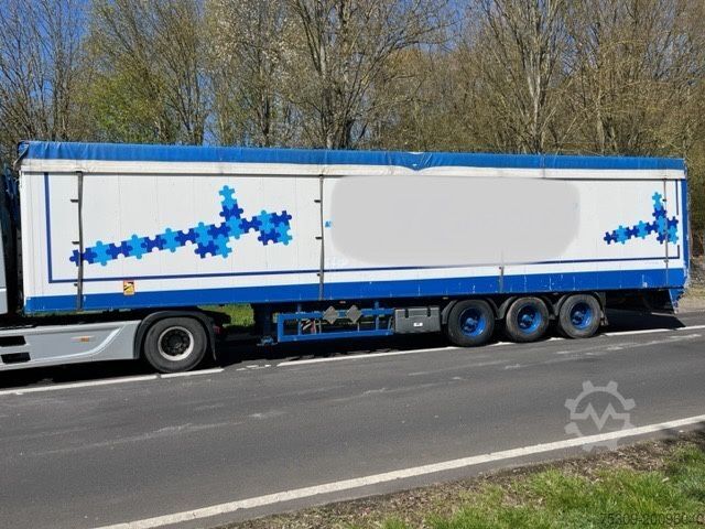 Walking floor semitrailer KNAPEN K 200 - Luft - Lift -