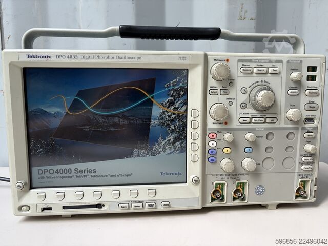 Measuring system Tektronix DPO 4032 Cyfrowy Oscyloskop 350 MHz 2,5 GS/s Sprawny Tektronix DPO 4032 Cyfrowy Oscyloskop 350 MHz 2,5 GS/s Sprawny