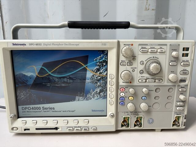 Measuring system Tektronix DPO 4032 Cyfrowy Oscyloskop 350 MHz 2,5 GS/s Sprawny Tektronix DPO 4032 Cyfrowy Oscyloskop 350 MHz 2,5 GS/s Sprawny