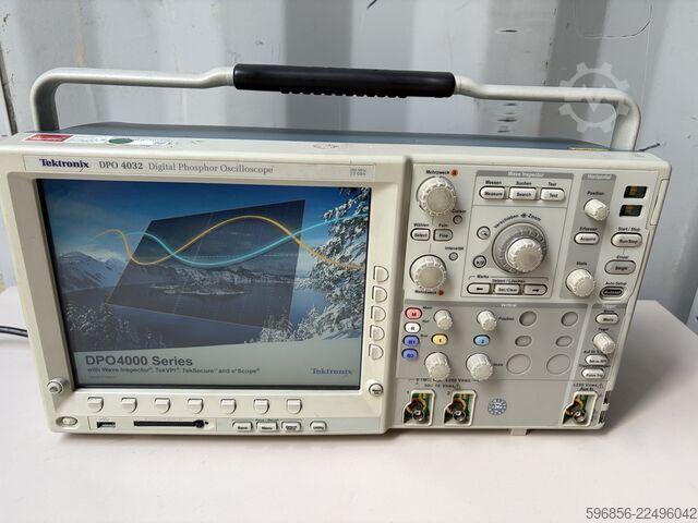 Measuring system Tektronix DPO 4032 Cyfrowy Oscyloskop 350 MHz 2,5 GS/s Sprawny Tektronix DPO 4032 Cyfrowy Oscyloskop 350 MHz 2,5 GS/s Sprawny