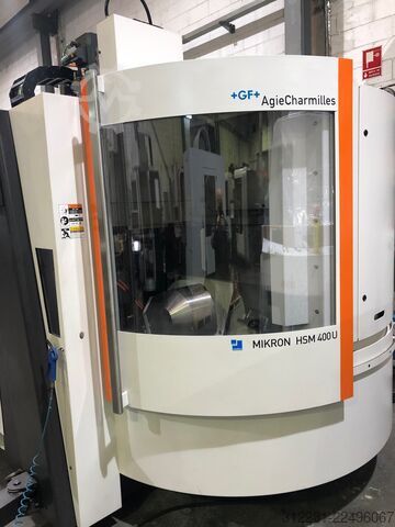 5-axis machining center. +GF+ AGIECHARMILLES HSM 400U
