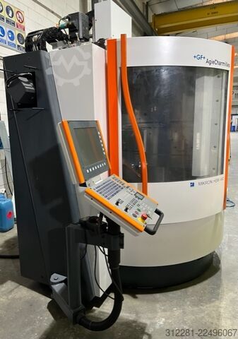 5-axis machining center. +GF+ AGIECHARMILLES HSM 400U