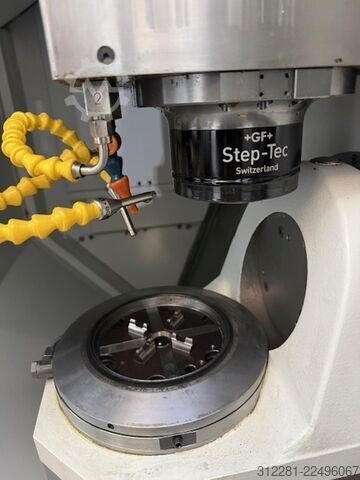 5-axis machining center. +GF+ AGIECHARMILLES HSM 400U