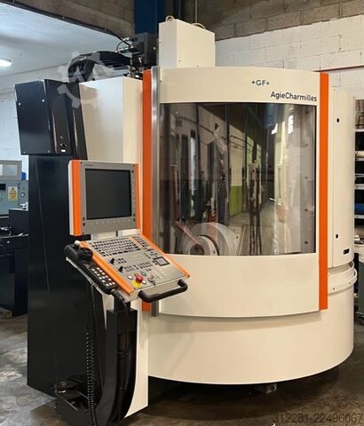 5-axis machining center. +GF+ AGIECHARMILLES HSM 400U