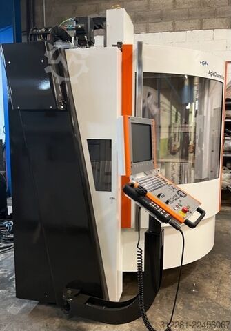 5-axis machining center. +GF+ AGIECHARMILLES HSM 400U