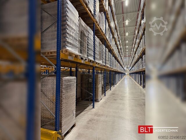 Schwerlastregal Palettenregale 14 lfm STOW Palettenregale, H: 520cm Fachlast: 2250 kg, PNB0472, Regale