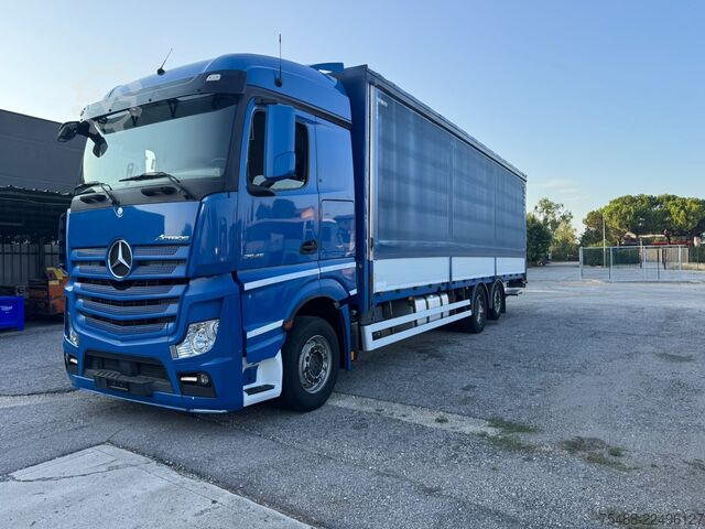 3-Achs-Motorwagen mit 9.600 mm Pritschenaufbau MERCEDES-BENZ ACTROS 2545