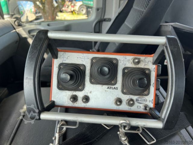 Autokran MERCEDES-BENZ Actros 2541 L6x2 Abrollkipper mit Kran Funk+Grei