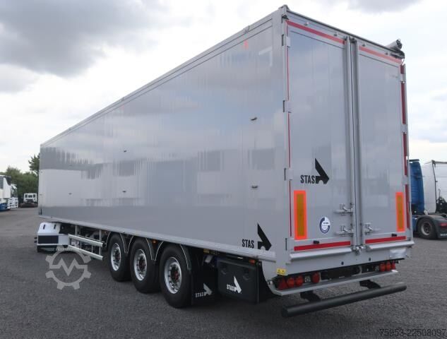 Walking floor semitrailer Stas S300ZX 91 m³ 10mm Funk 2 x Lift 6 x LED